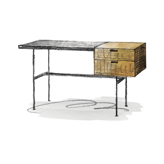 Desk & Wagon デスク & ワゴン