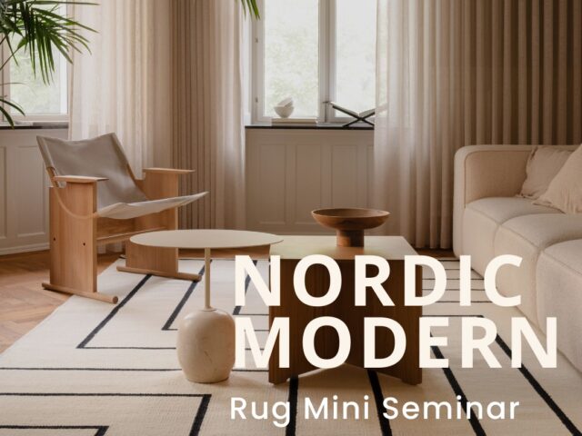 NORDIC MODERN ラグミニセミナー開催のお知らせ