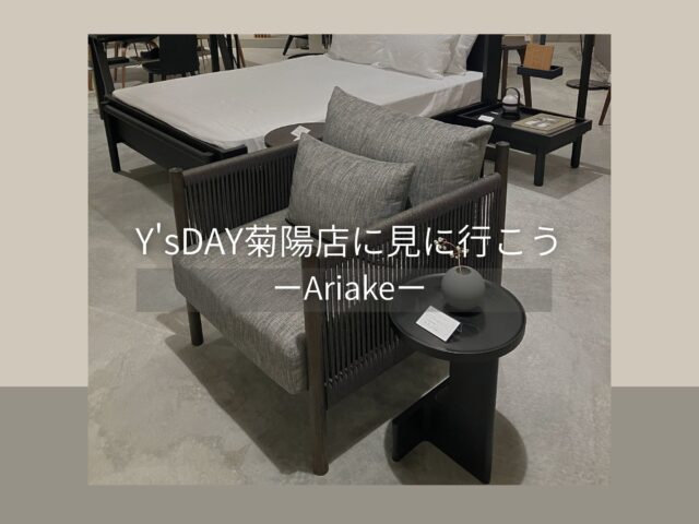 「ワイズデイ菊陽店」にAriakeを見に行こう！