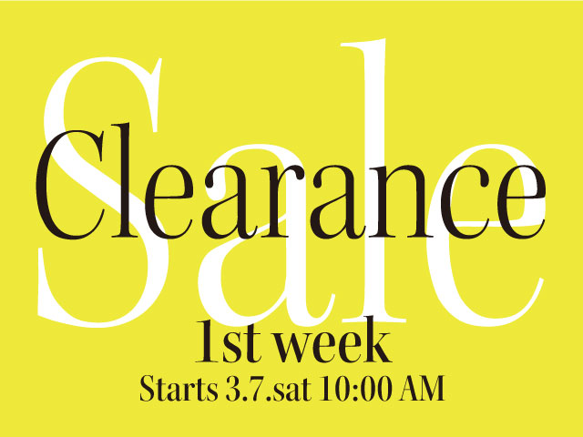 Clearance Sale 今週のお買い得情報 | Y’s DAY