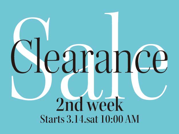 Clearance Sale 今週のお買い得情報 | Y’s DAY